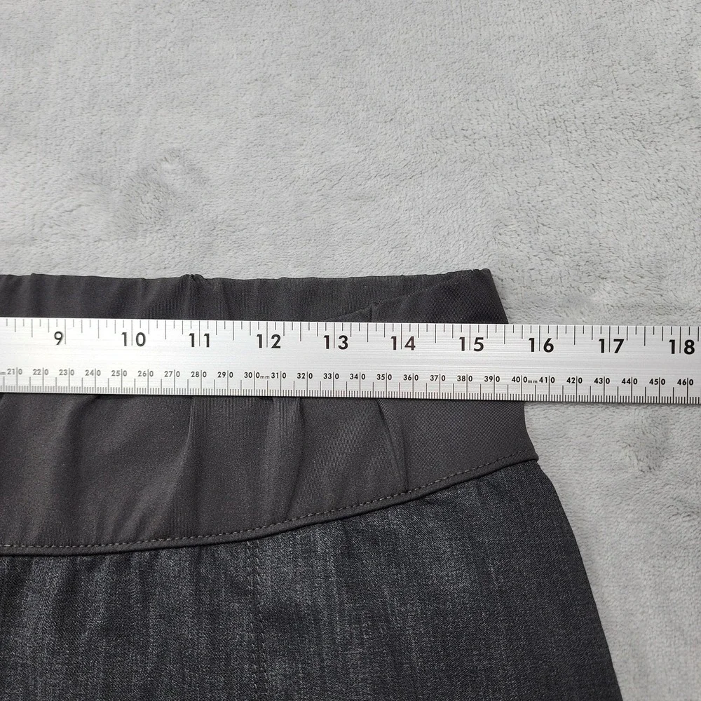 Vintage Gap Maternity Skirt Womens 8 Black Denim A-Line Casual Stretch‎ Preppy